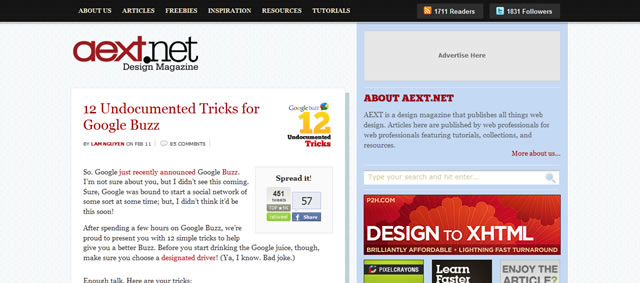 12 Undocumented Tricks for Google Buzz