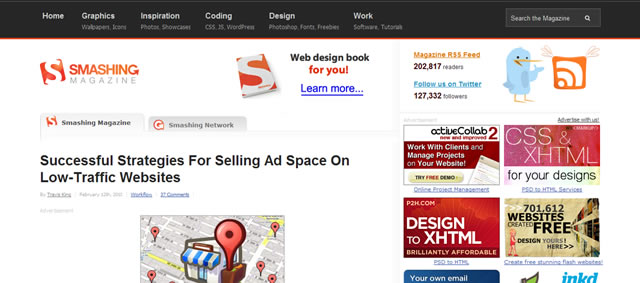 Successful Strategies For Selling Ad Space On Low-Traffic Websites
