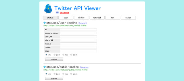 Twitter API Viewer