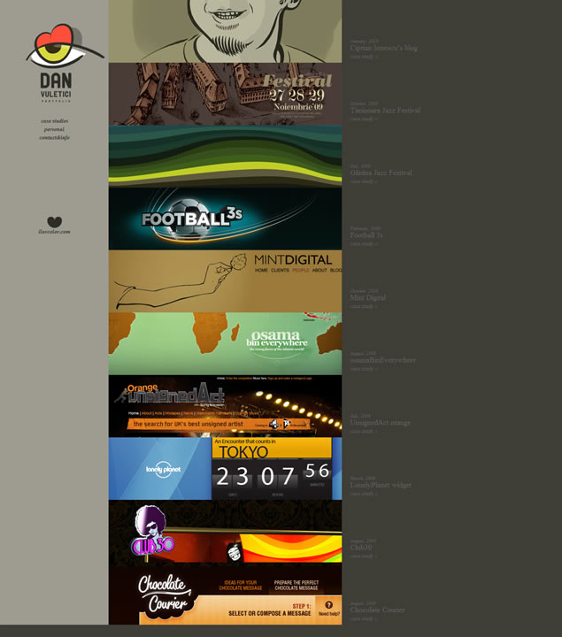 Dan Vuletici - Awesome Blog Designs