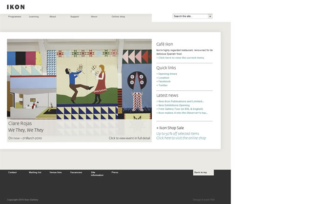 Ikon Gallery - Awesome Blog Designs