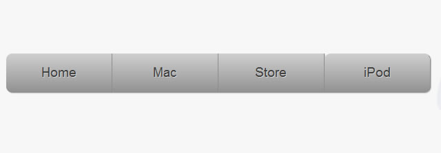 Apple’s Navigation Bar Using only CSS