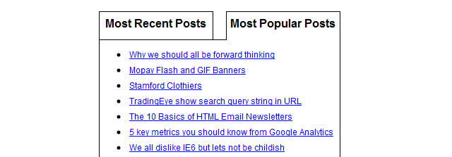 CSS3 Hover Tabs without JavaScript