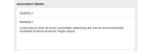 Accordion Using Only CSS