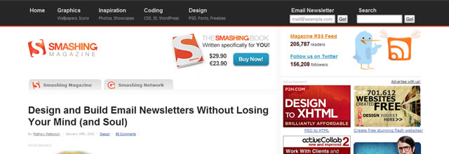 Design and Build Email Newsletters Without Losing Your Mind (and Soul) - Smashing Magazine