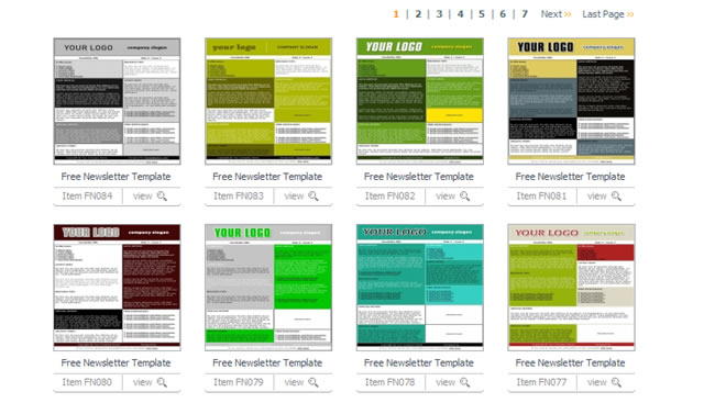 Free Newsletter & Email Newsletter - Templates Box