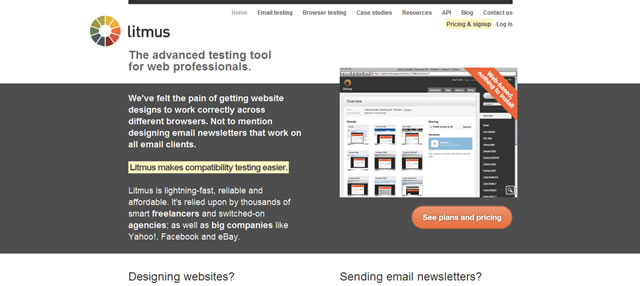Testing Software for Web Professionals - Litmus