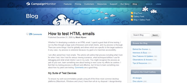 How to test HTML emails - Campaign Monitor