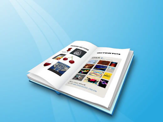 Create an Open Book with Illustrator’s 3D Extrude & Bevel Tool