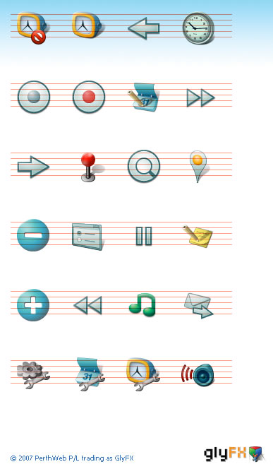 Android Developer Common Icon Set - Mobile App Developer Icons