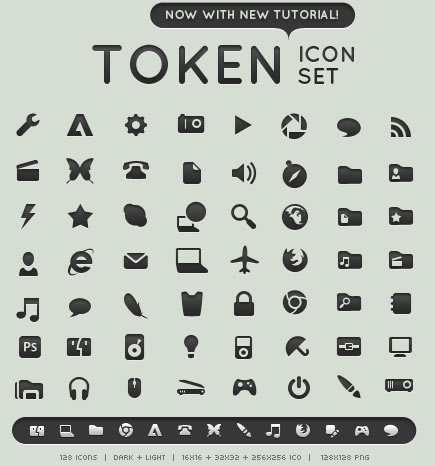 TOKEN Icon Set - Mobile App Developer Icons