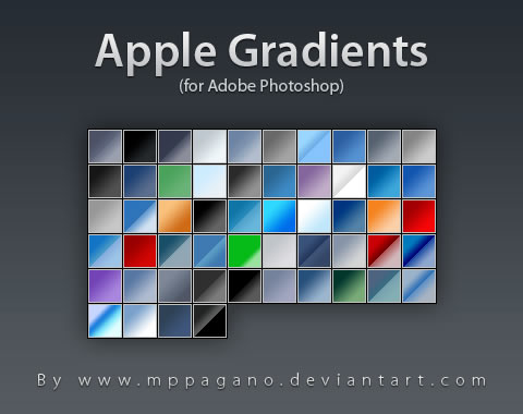 Apple Gradients - 54 Gradients