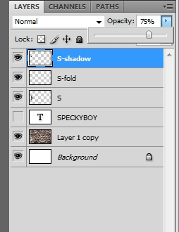 Falling Off Text Effect