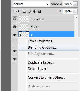 Falling Off Text Effect
