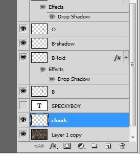 Falling Off Text Effect