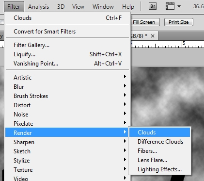 Falling Off Text Effect