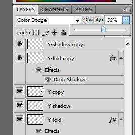 Falling Off Text Effect