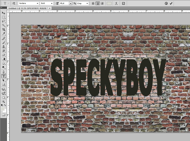 Falling Off Text Effect