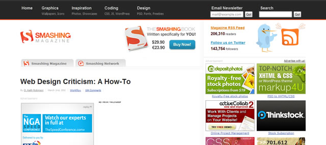 Web Design Criticism: A How-To