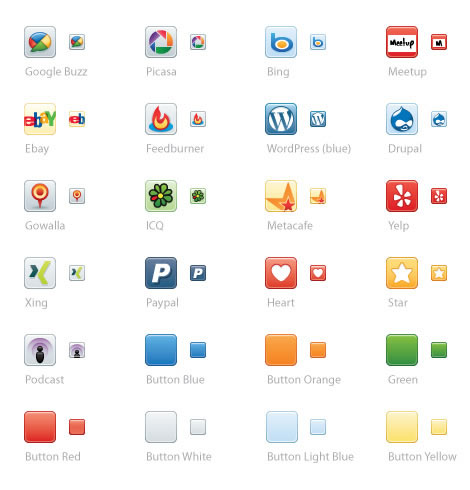 Update: Social Media Icons