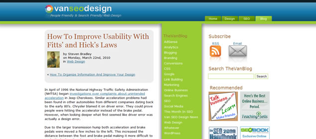 How To Improve Usability With Fitts’ and Hick’s Laws