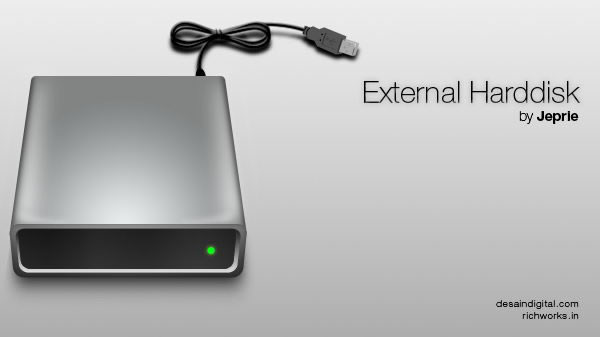 Create a Slick External Hard Disk