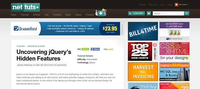 Uncovering jQuery's Hidden Features