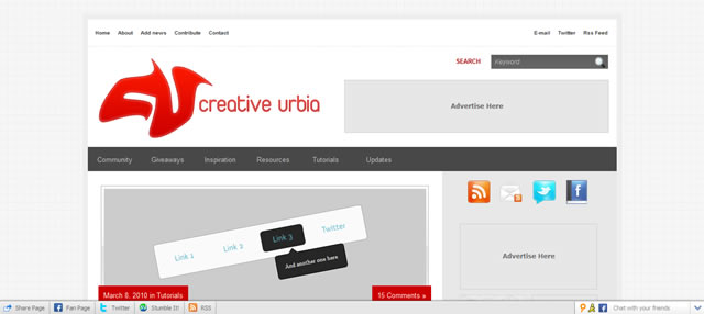 Create A Floating Navigation Using HTML, CSS and jQuery