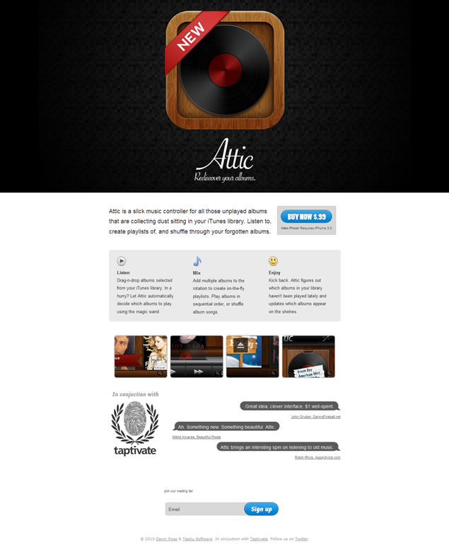 Attic App