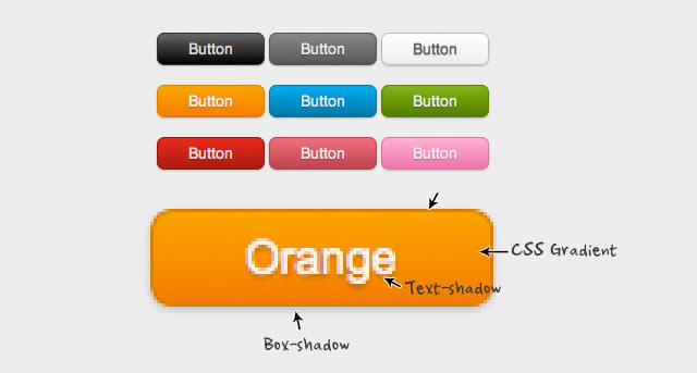 CSS3 Gradient Buttons