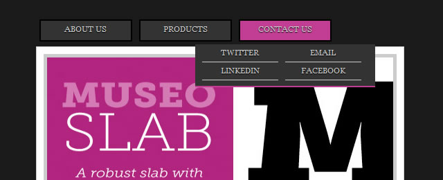 Slick Drop down Menu with Easing Effect Using jQuery & CSS