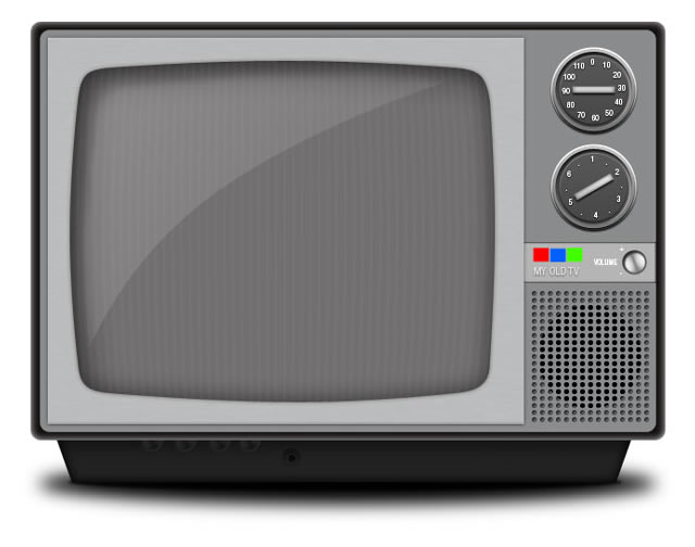 Create a Detailed Vintage Television Icon in Photoshop