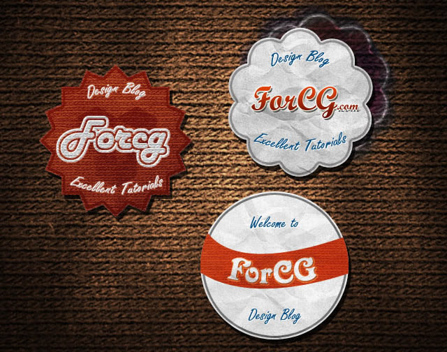 How to Create a Funky Vintage Badges