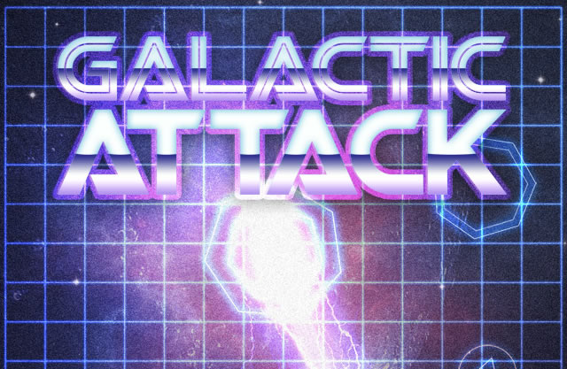 How to Create a Retro Sci-Fi Computer Game Poster
