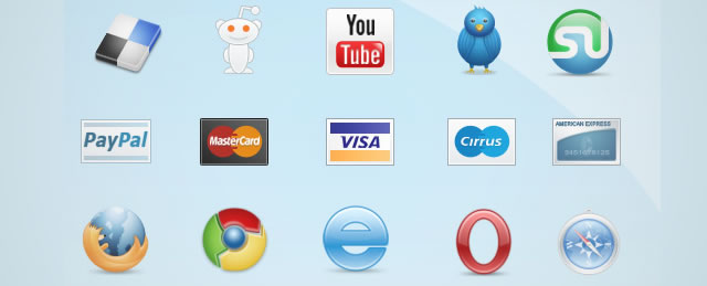 Weby Icon Set - Payment Option Icons