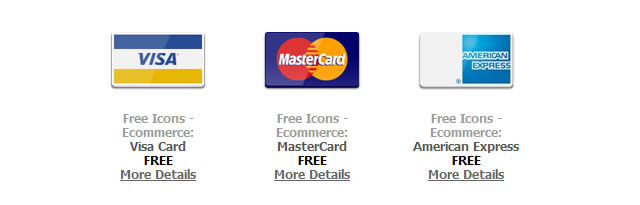 Titan Icons - Free Ecommerce Icons - Payment Option Icons