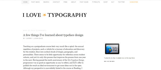 A few things I’ve learned about typeface design