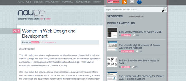Women in Web Design and Development