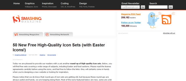 50 New Free High-Quality Icon Sets (with Easter Icons!)