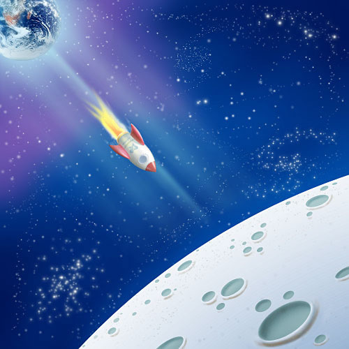 Create a Colorful Space Scene in Photoshop
