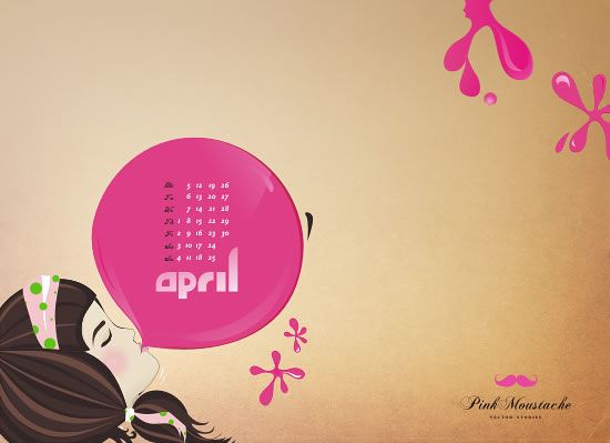 April 2010 free wallpaper