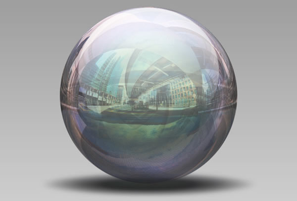 How to Create a Super Glossy Orb Using CS4 Extended