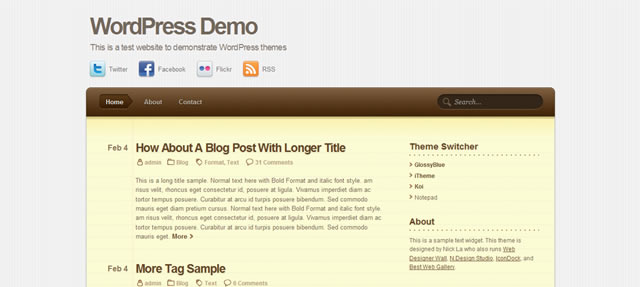 Notepad Theme