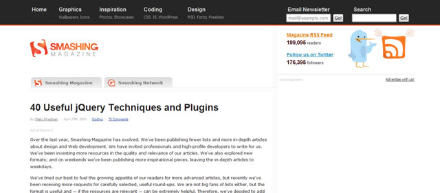 40 Useful jQuery Techniques and Plugins