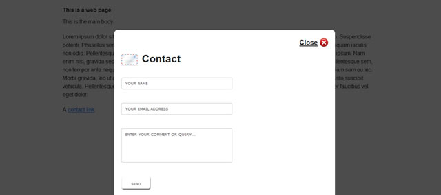 Create an AJAX/jQuery/PHP Contact Form