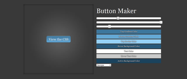 CSS3 Button Maker