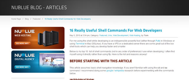 16 Really Useful Shell Commands for Web Developers
