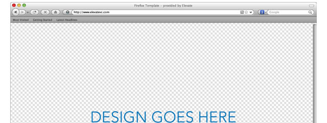 Firefox Browser Template (Mac) for Fireworks