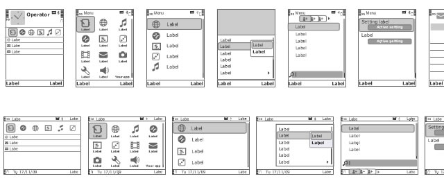 Nokia S60 Wireframing Stencils for Fireworks