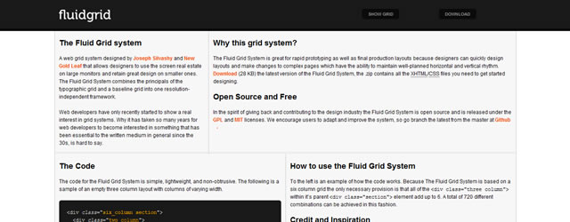 Fluid Grid System